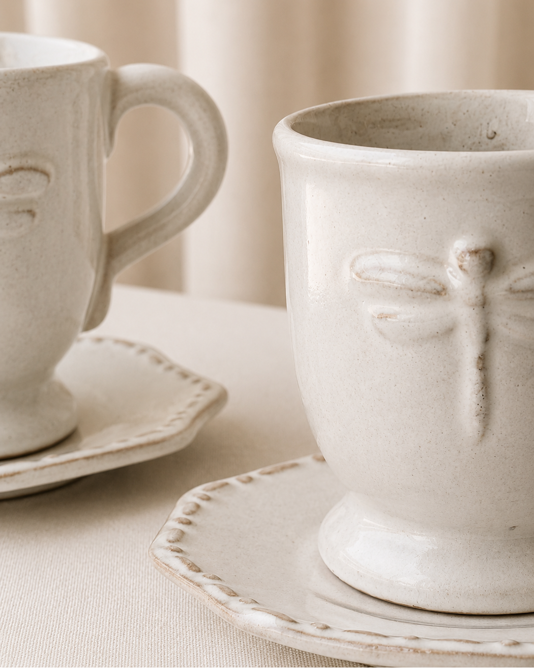 Set de Taza y Platito Libélula