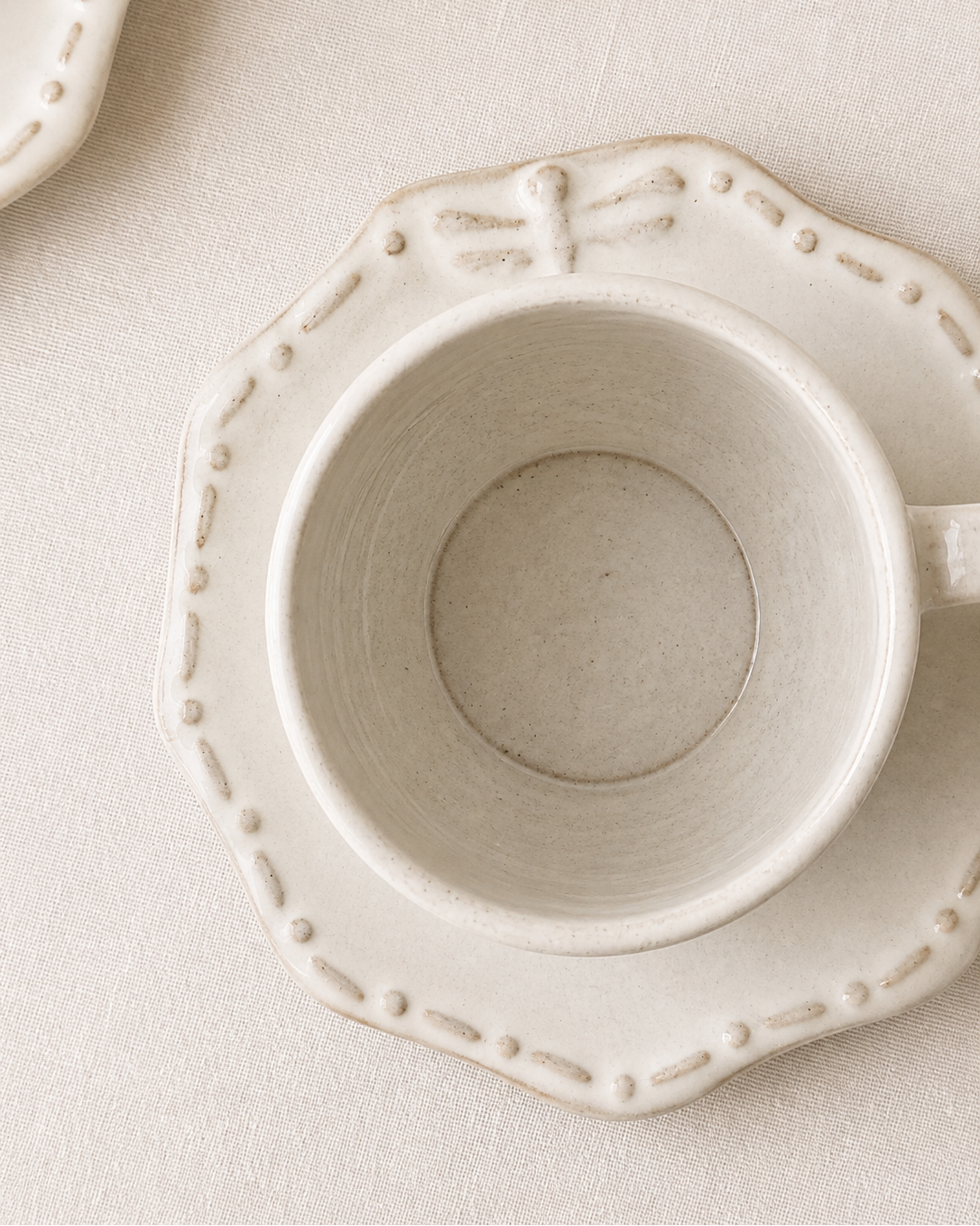 Set de Taza y Platito Libélula