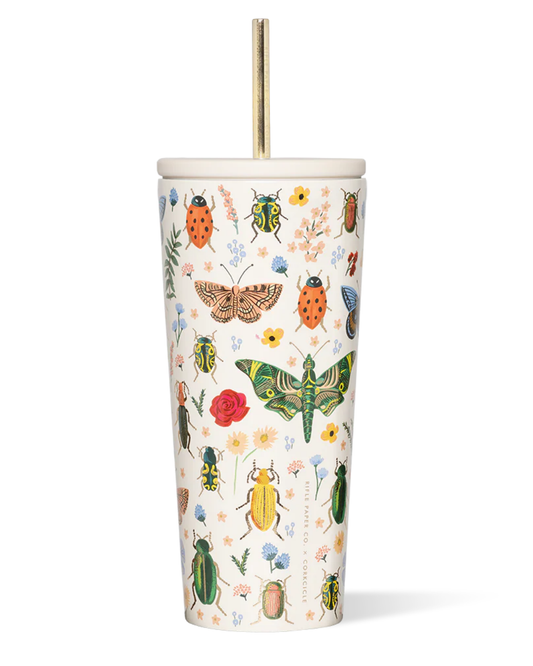 Termo con popote - Curio Cream