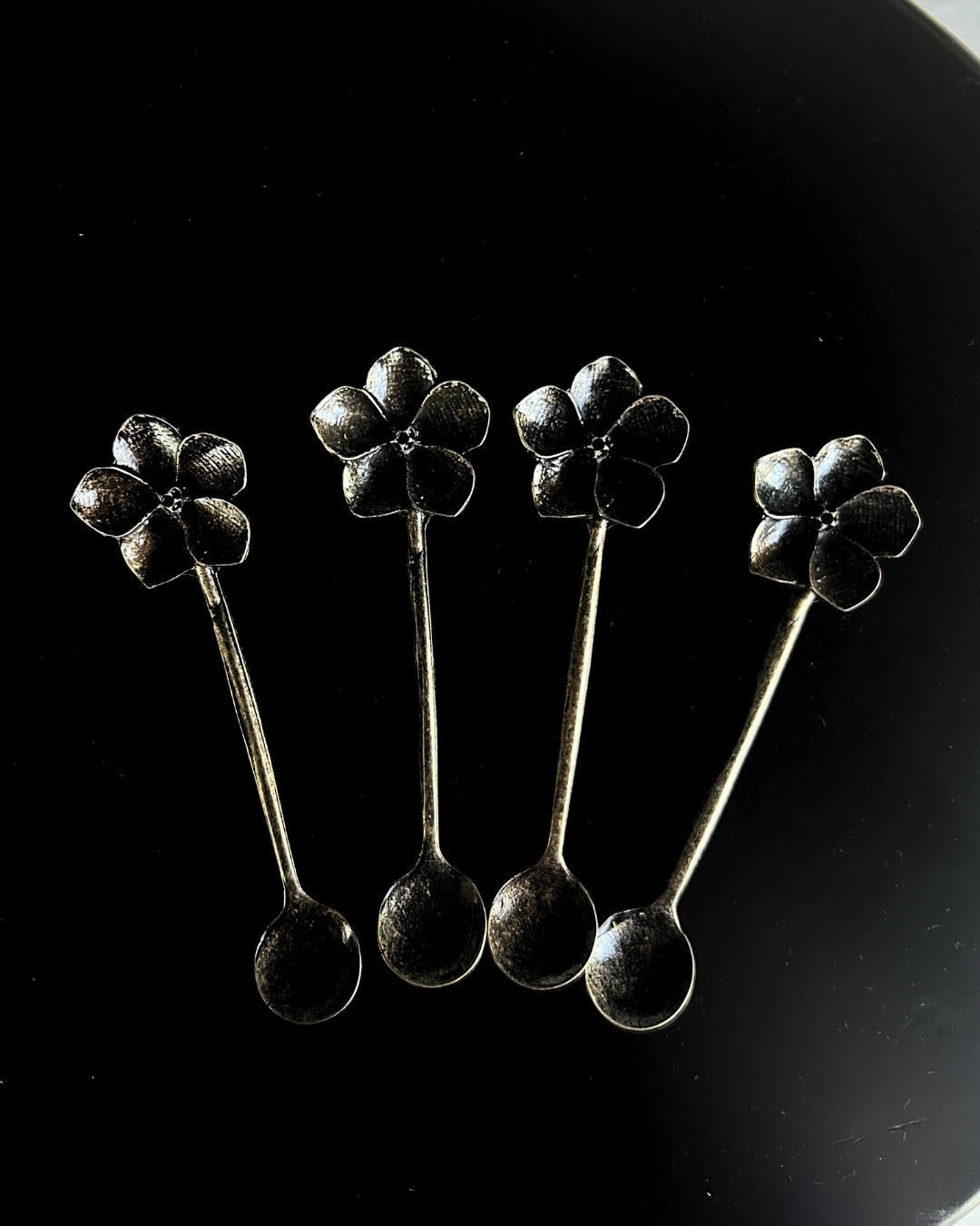 Set de 4 Cucharas Flor