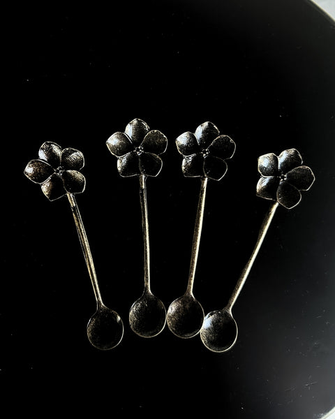 Set de 4 Cucharas Flor