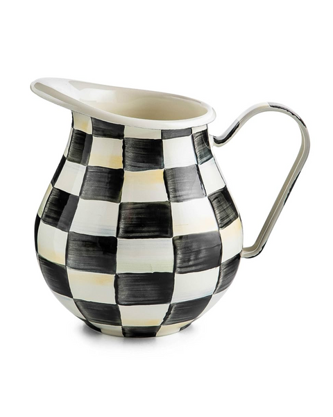 Courtly Check Pitcher