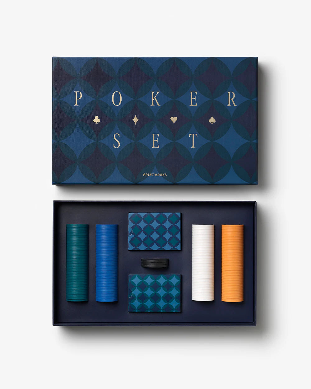 Art of Poker Azul Oscuro