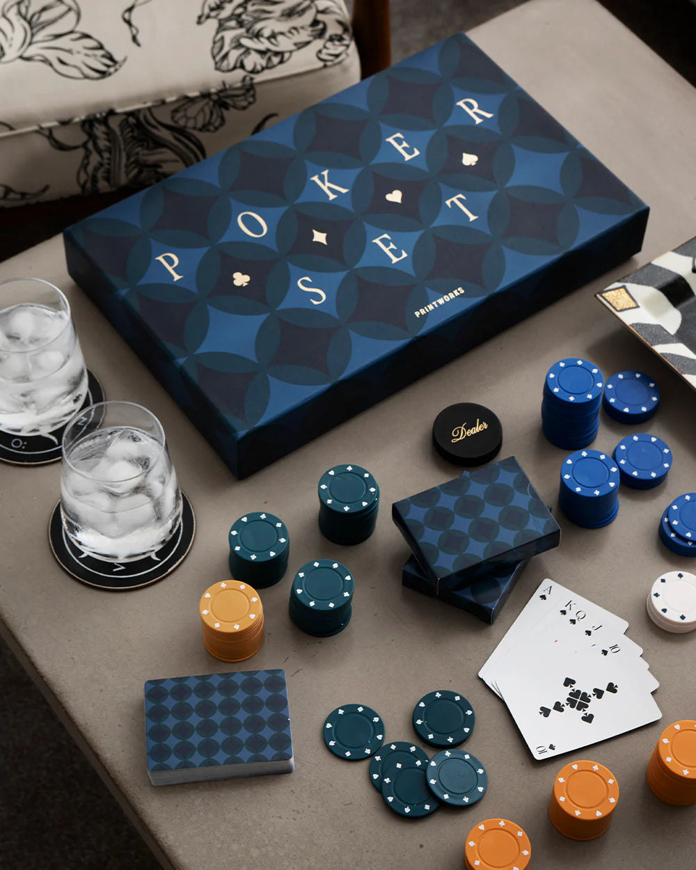 Art of Poker Azul Oscuro 2