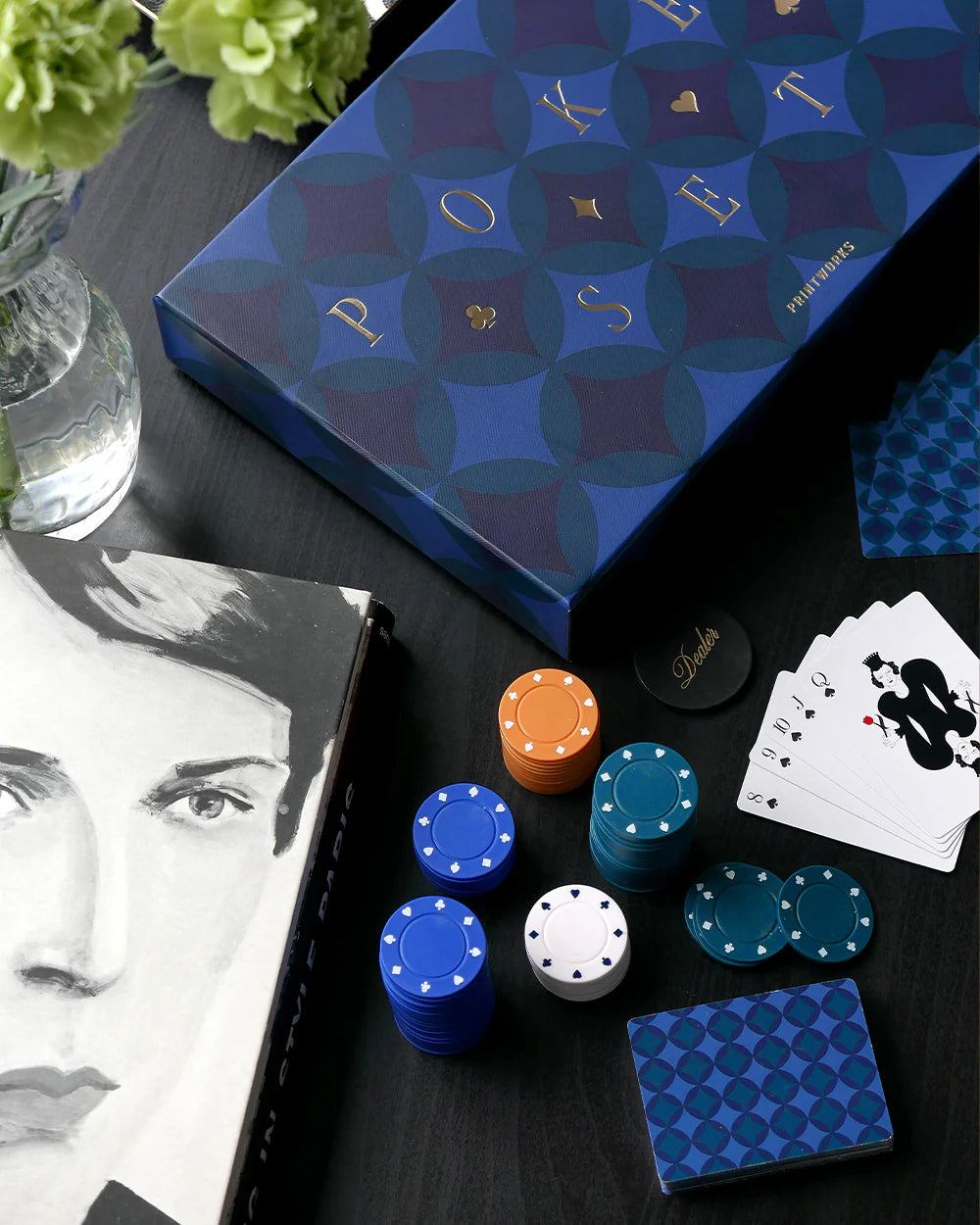 Art of Poker Azul Oscuro 3