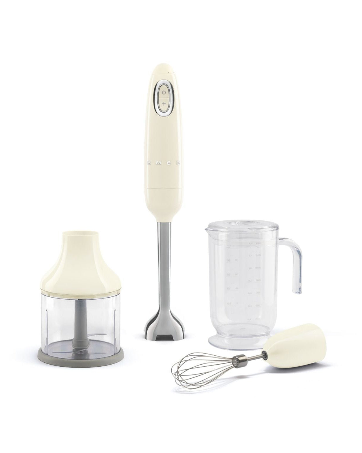 Batidora de Mano Retro Crema