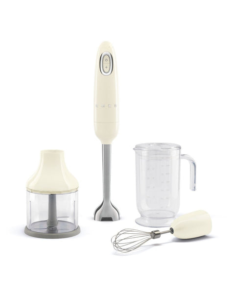 Batidora de Mano Retro Crema