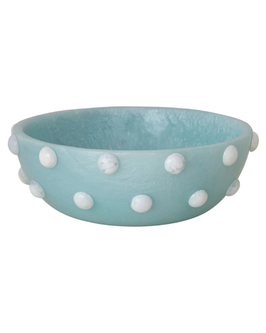 Bowl Marmoleado con Puntos en Relieve