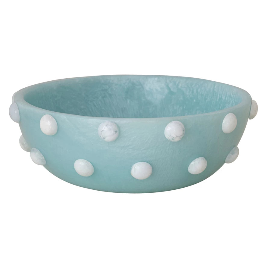 Bowl Marmoleado con Puntos en Relieve