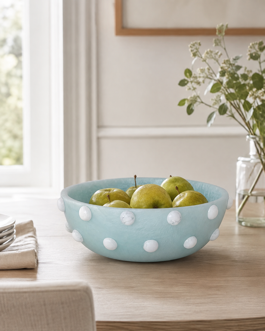 Bowl Marmoleado con Puntos en Relieve