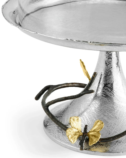 Butterfly Ginkgo Base para Postres con Domo