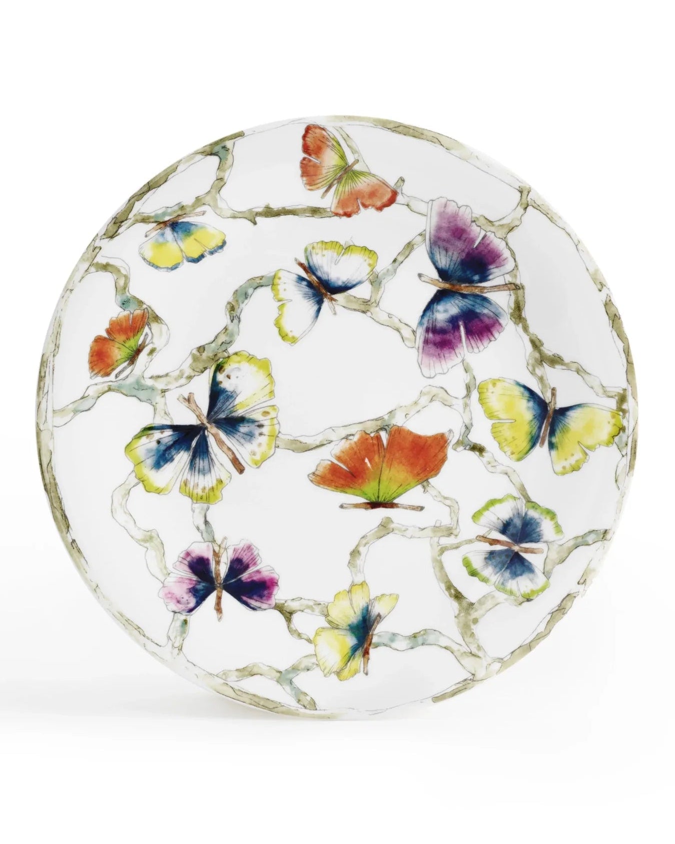 Butterfly Ginkgo Plato para Ensalada