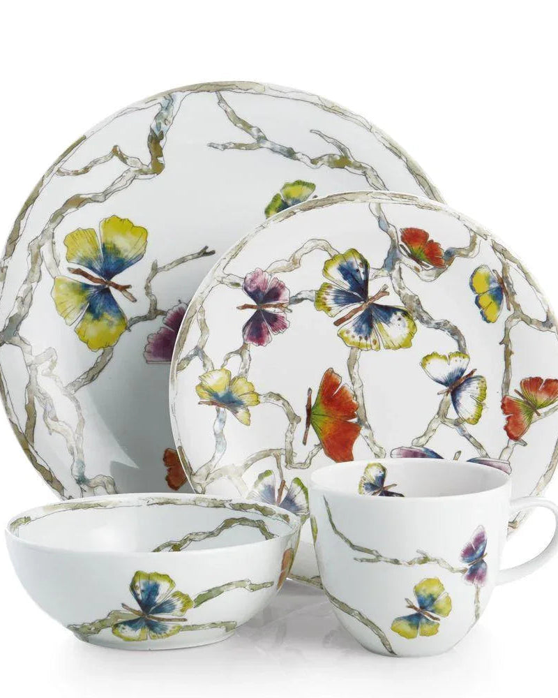 Butterfly Ginkgo Plato para Ensalada