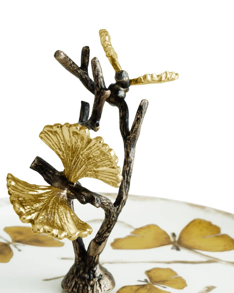 Butterfly Ginkgo Torre para Postres de 2 Niveles 2