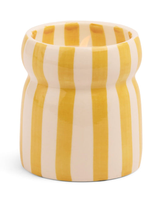 Velas Rayas Ocre - Costa Dorada