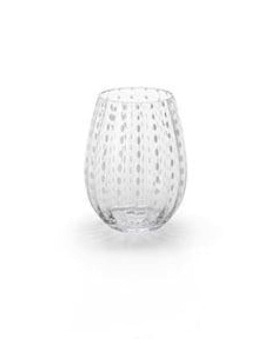 Vaso Puntos Blancos