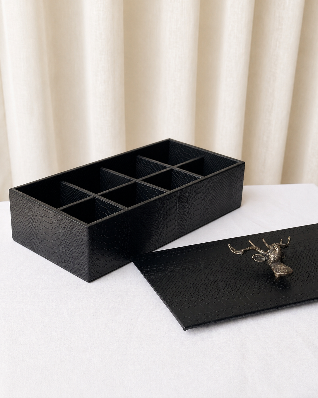 Caja 8 Divisiones Reno Negro