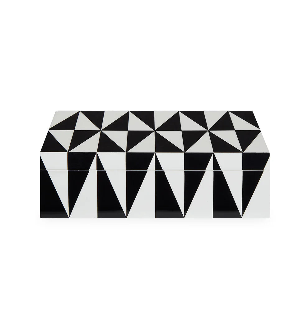 Caja Op Art Lacquer Mediana