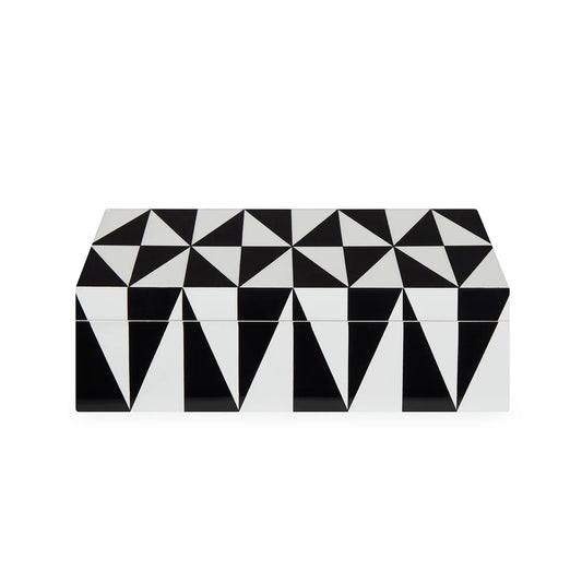 Caja Op Art Lacquer Mediana