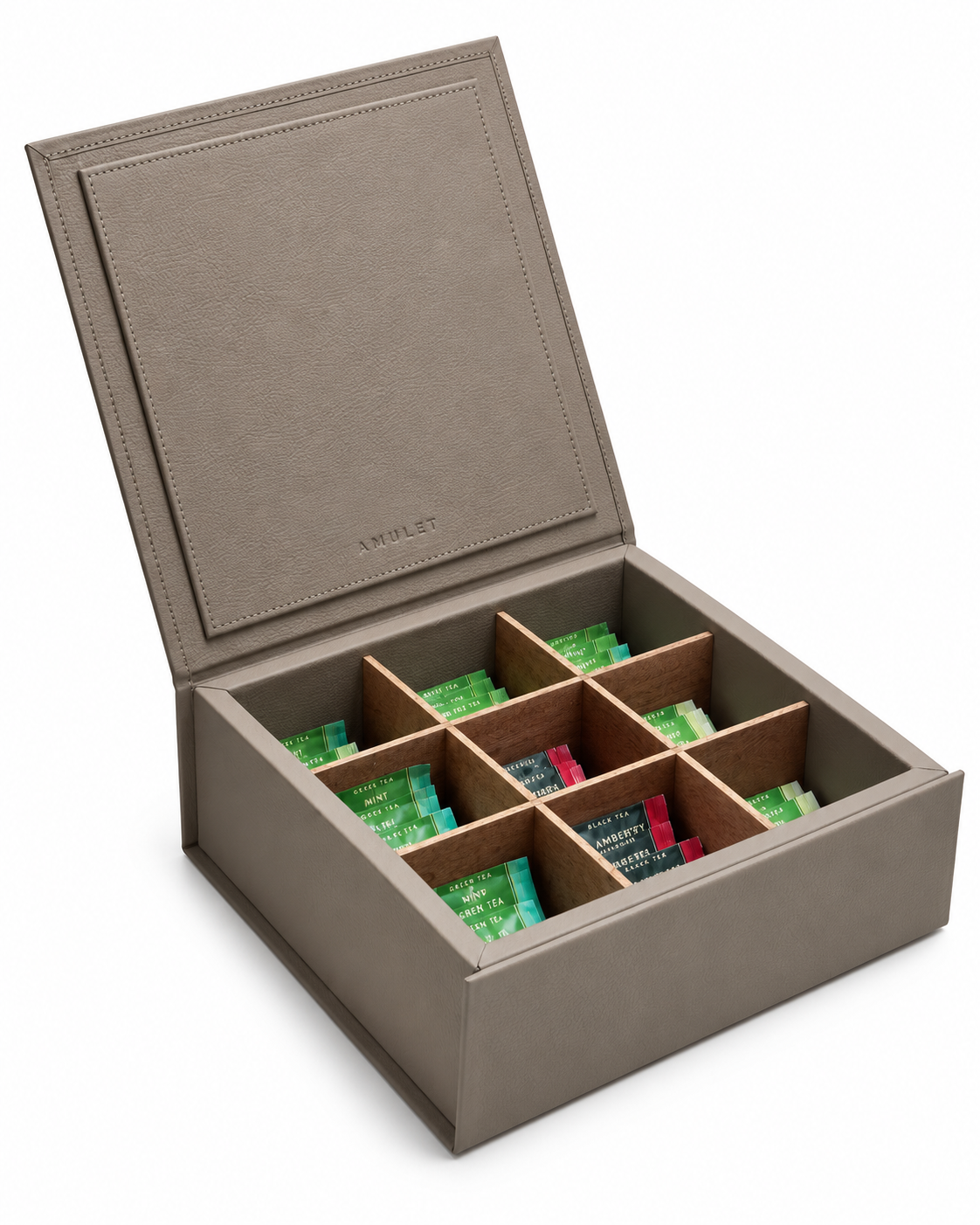 Caja de Piel Beige