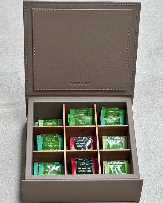 Caja de Piel Beige 2