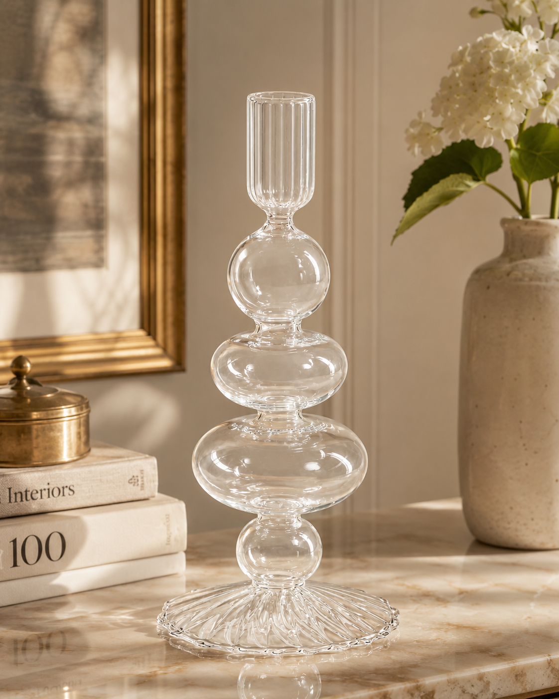 Candelabro Trulli de Vidrio