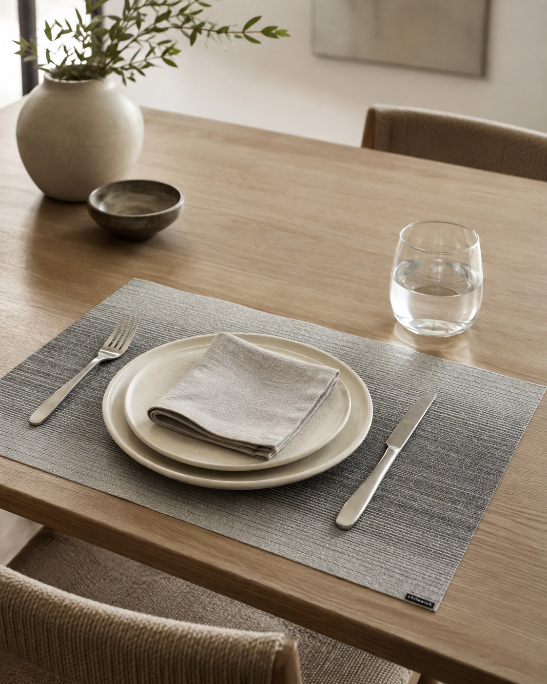 Individual Rectangular Ombré Silver