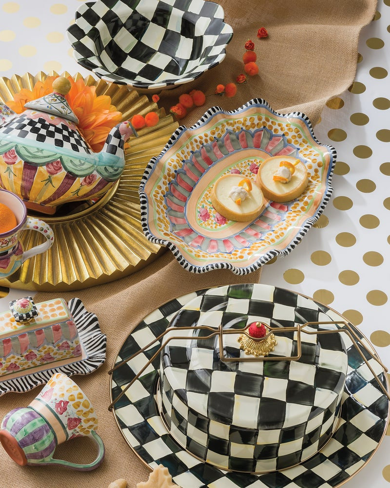 Courtly Check Cake Carrier