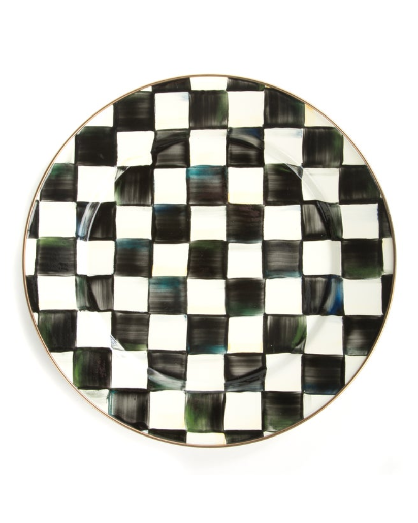 Courtly Check Charger/Plate