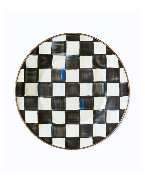 Courtly Check Dinner Plate