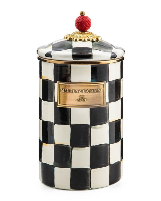 Courtly Check Large Canister