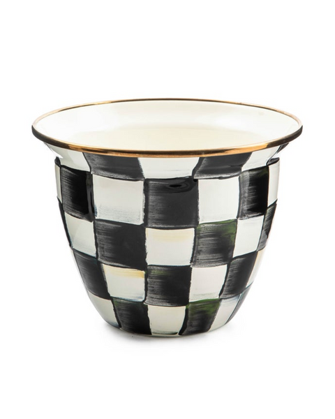 Courtly Check Large Flower Pot