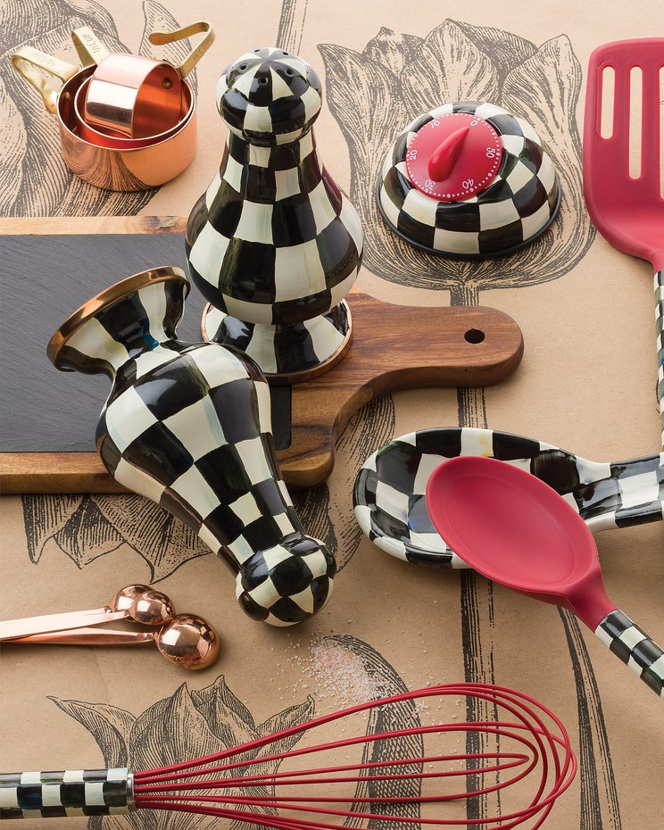 Courtly Check Large Salt & Pepper Shakers