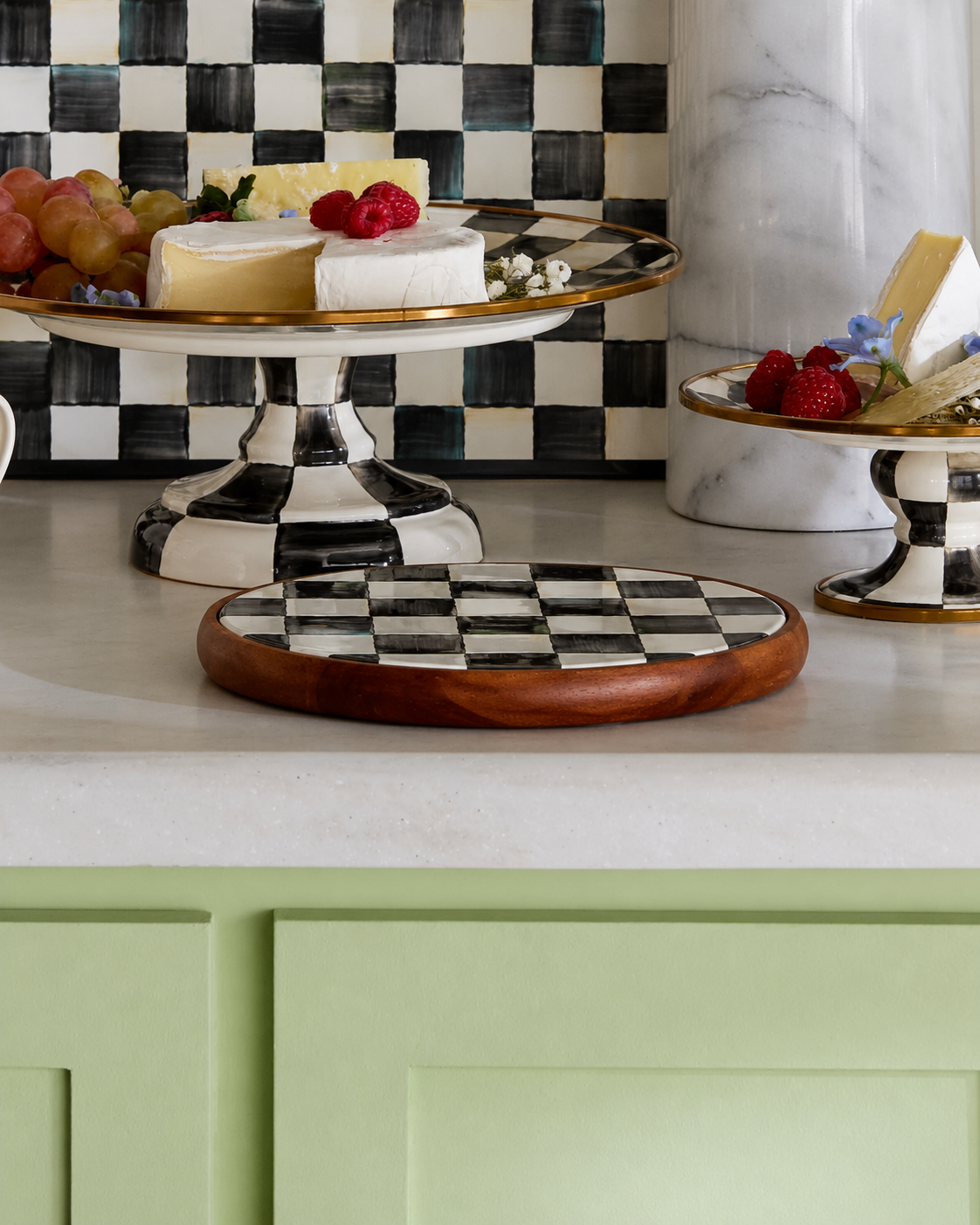 Courtly Check Large Trivet