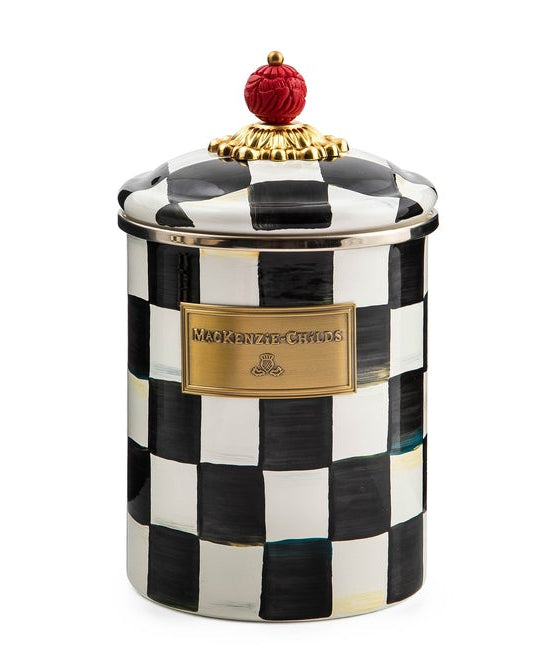 Courtly Check Medium Canister