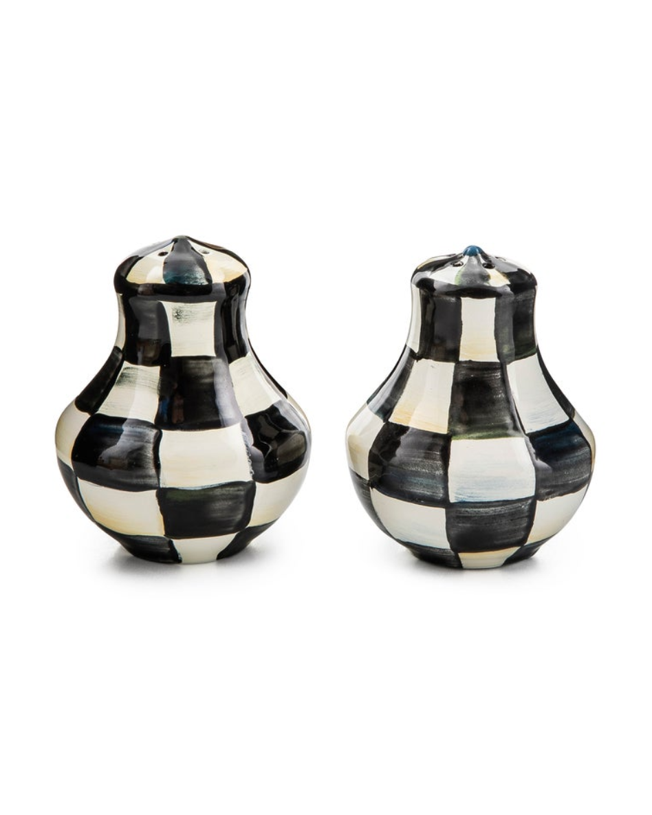 Courtly Check Salt & Pepper Shakers