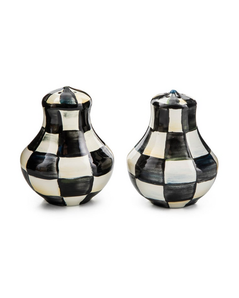 Courtly Check Salt & Pepper Shakers