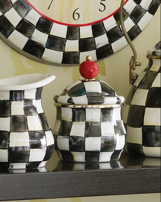 Courtly Check Sugar Bowl