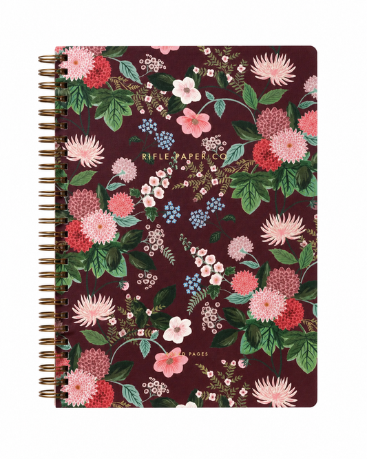 Cuaderno de Espiral Dahlia
