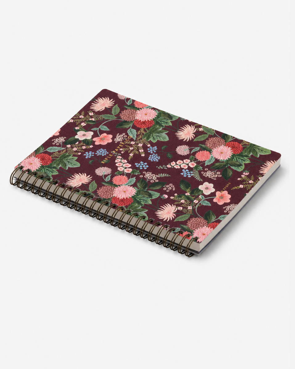 Cuaderno de Espiral Dahlia