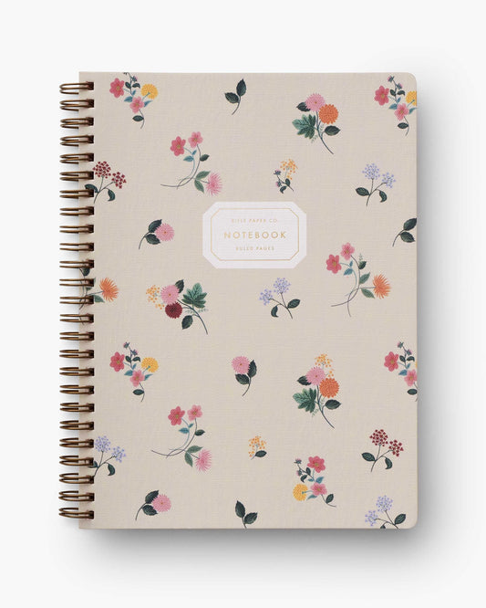 Cuaderno de Espiral Ditsy Dahlia