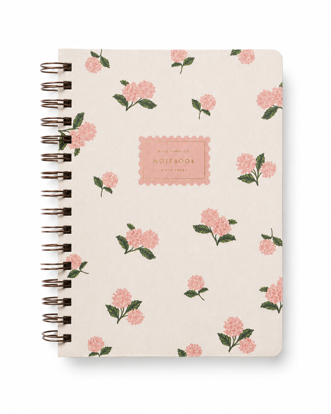Cuaderno de Espiral Hortensia