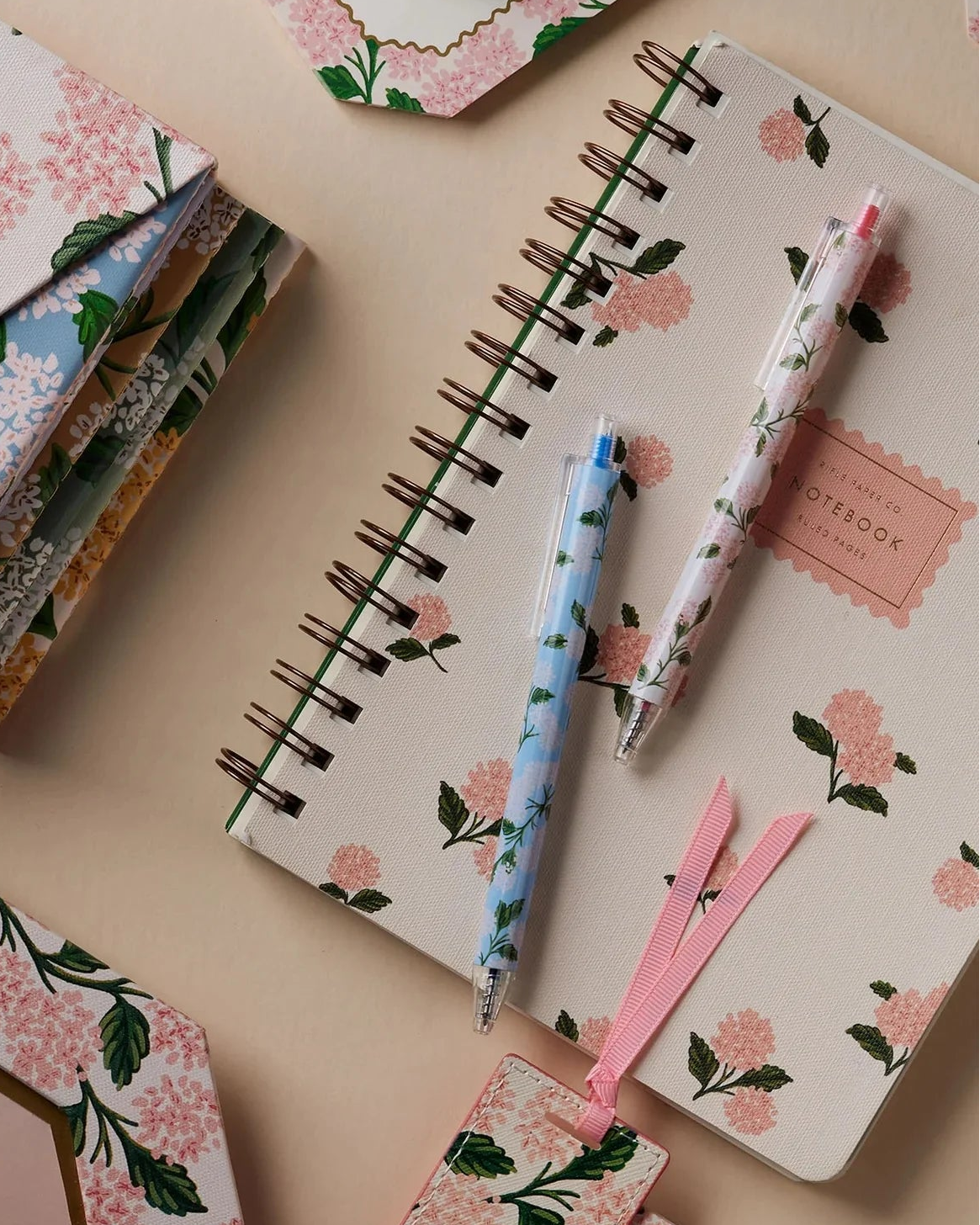 Cuaderno de Espiral Hortensia