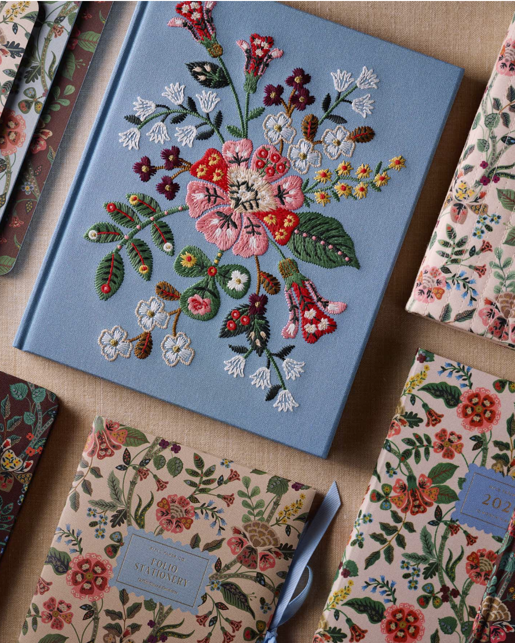 Cuaderno de Tela Bordada Gracie