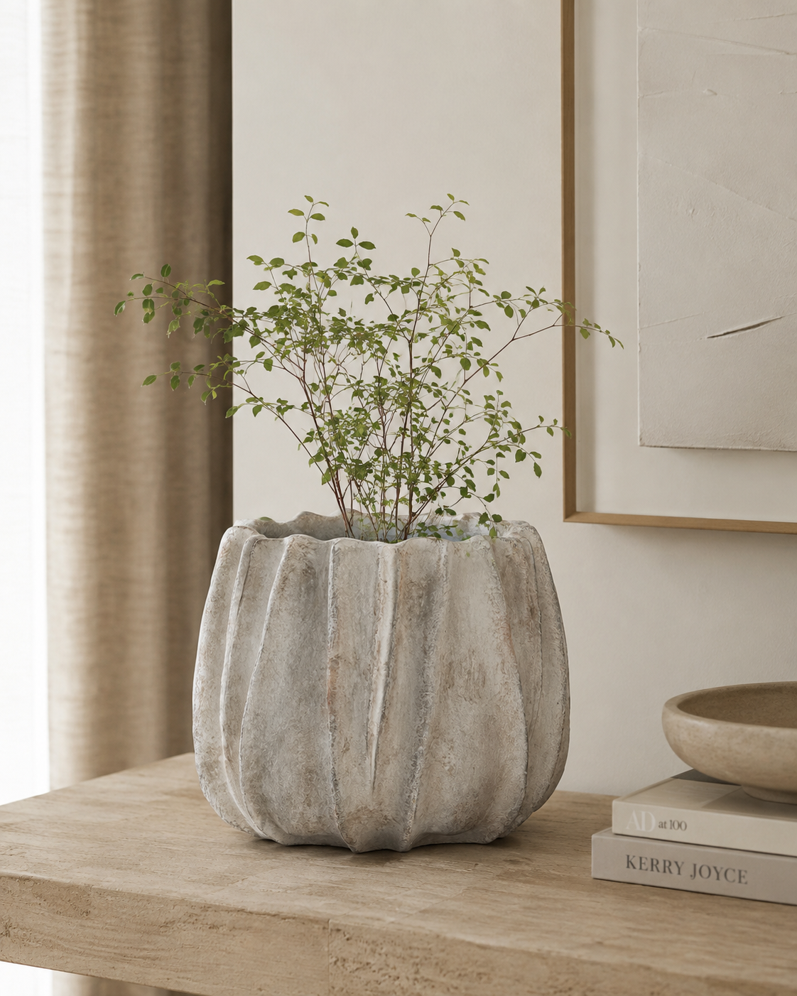 Maceta de Concreto Lucid Mediana