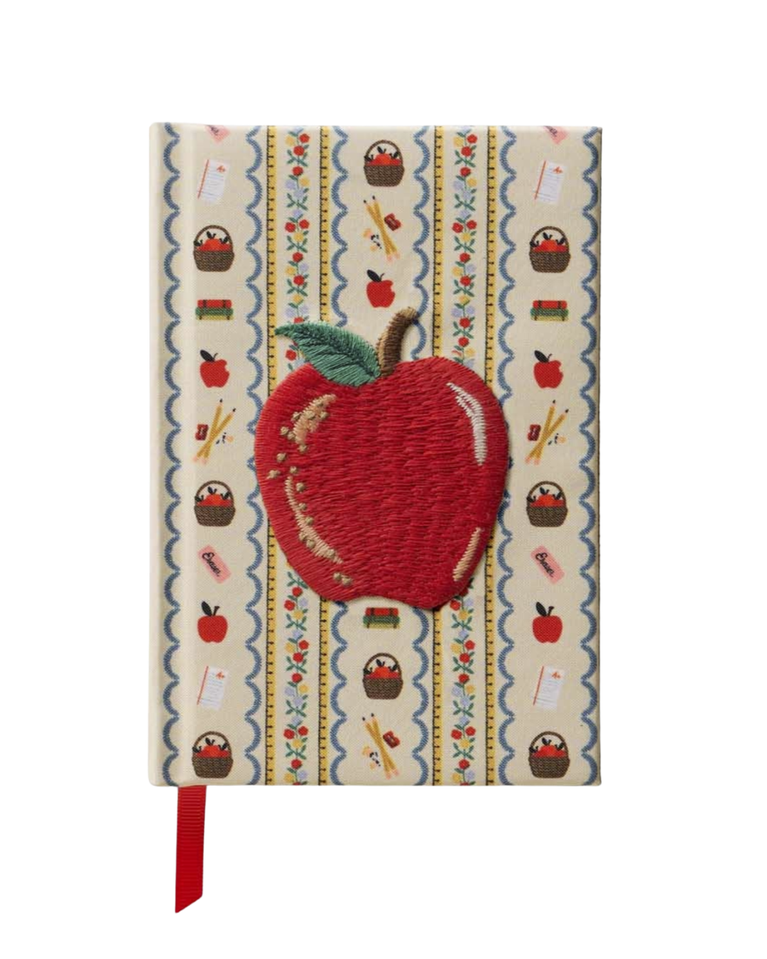 Mini Diario Bordado Schoolhouse