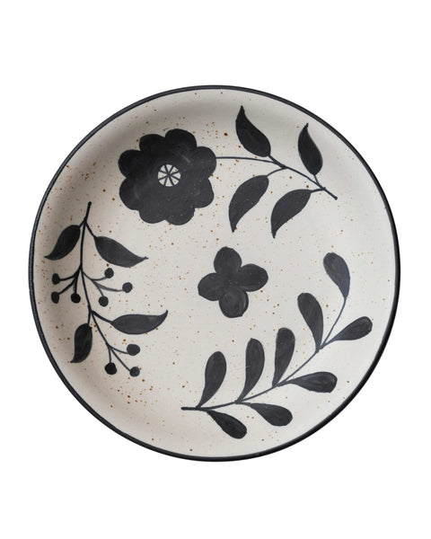 Platón con Diseño Floral