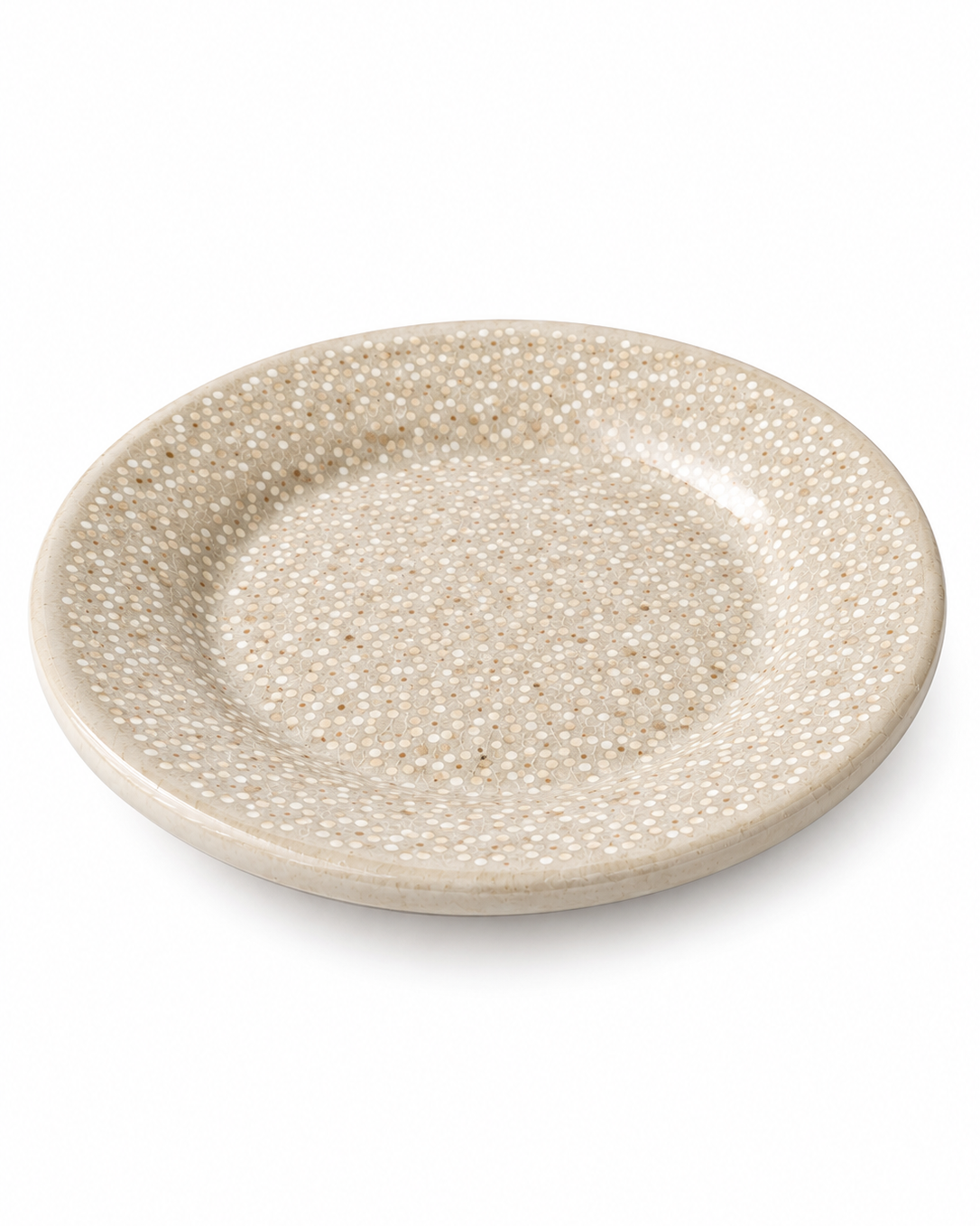 Plato Terno Puntito Capuchino