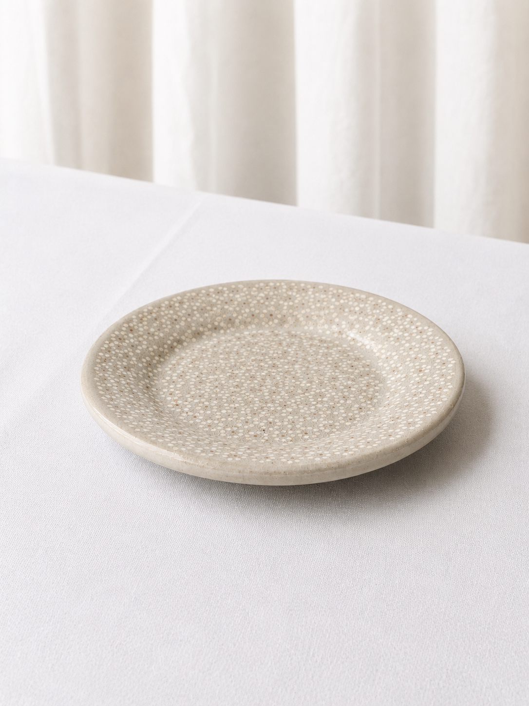 Plato Terno Puntito Capuchino