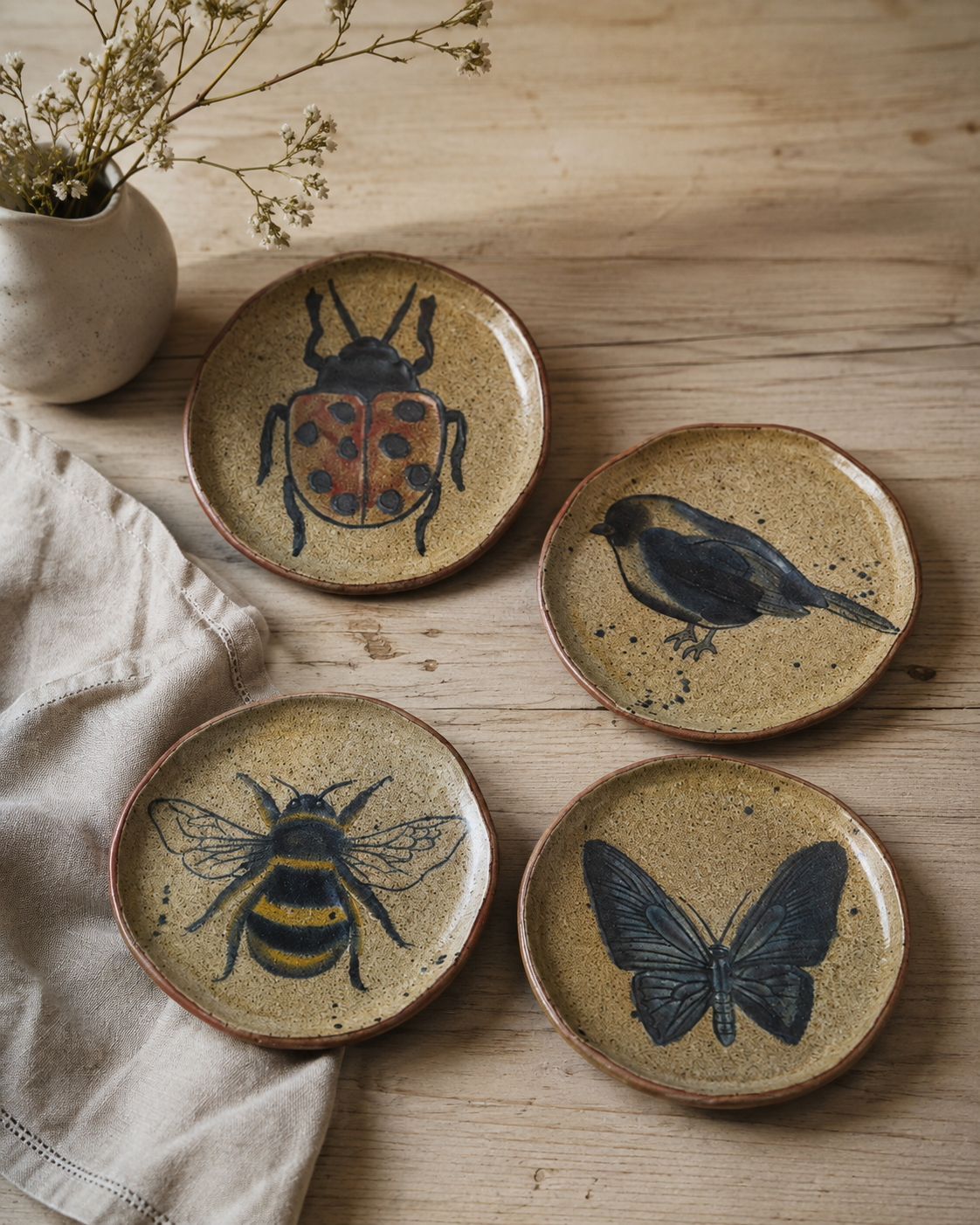 Plato de Insectos o Aves